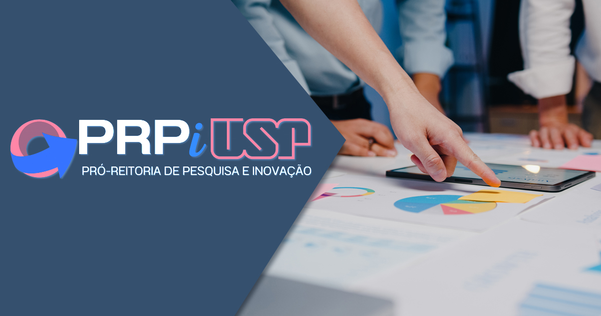 Fotomontagem de Jornal da USP com imagens de PRPI-USP e Freepik