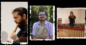 Série “Recitais” leva concerto de percussão à Biblioteca Sinhá Junqueira