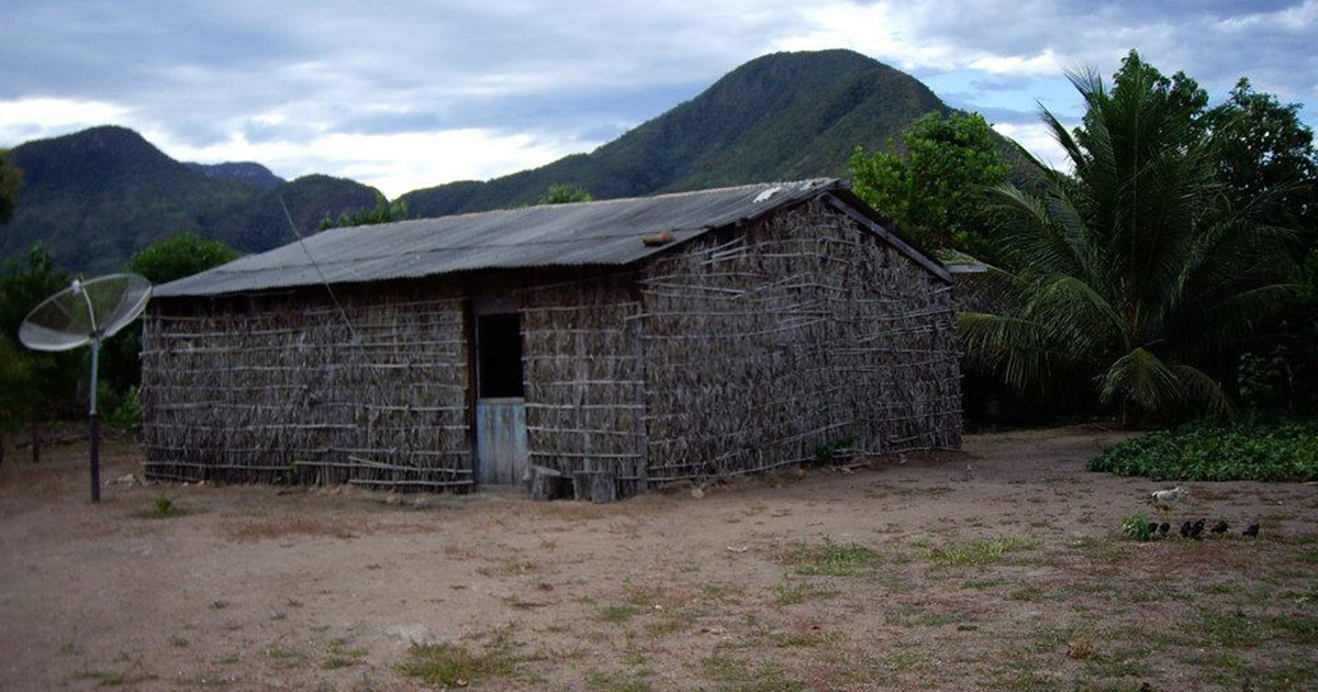Uma residência no território do Quilombo Família Magalhães- Foto: Daniela Perutti