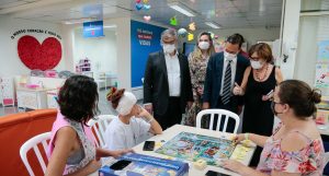 Reitor visita Hospital de Reabilitação de Anomalias Craniofaciais de Bauru