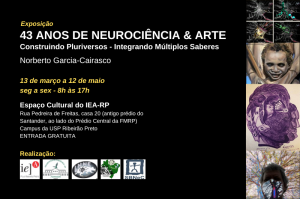 Exposição no IEA-RP aborda neurociência e arte