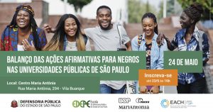 Universidades públicas de São Paulo se reúnem para discutir políticas afirmativas para estudantes negros