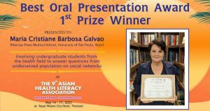 Professora da USP ganha prêmio internacional com projetos inovadores na área de informação em saúde