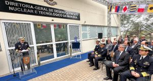Reitor participa de evento de transferência para SP da área nuclear e tecnológica da Marinha