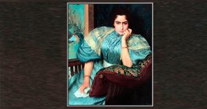 Um retrato de mulher conta a história de Rodolfo Amoedo