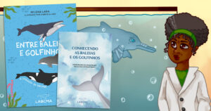 Baleias e golfinhos ajudam o público infantojuvenil a conhecer a importância dos oceanos