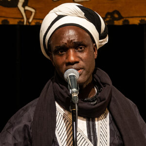 O griô Boubacar Ndiayev, do Senegal - Foto: Celine Bianchini