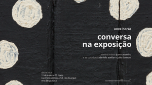 MariAntonia promove conversa na exposição “Onze Horas”