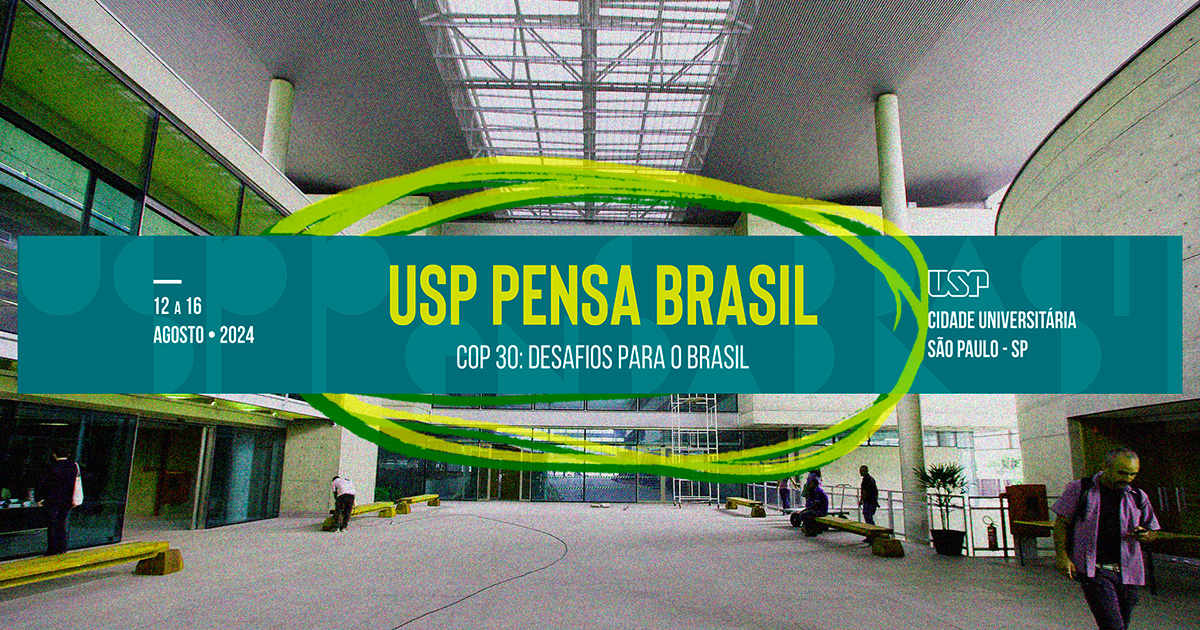 Cartaz do evento USP Pensa Brasil