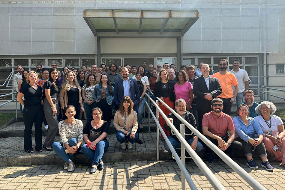 Grupo de servidores da USP que participou da capacitação realizada – Foto: Divulgação