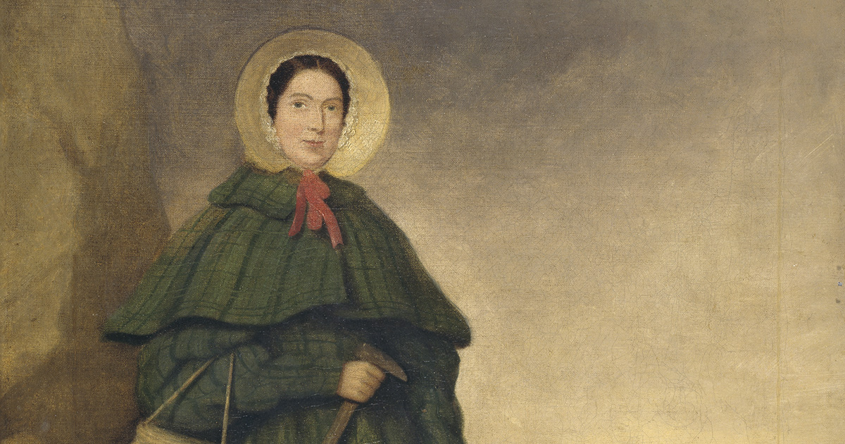 Mary Anning (1799-1847) - Pintura: Natural History Museum/Wikimedia Commons