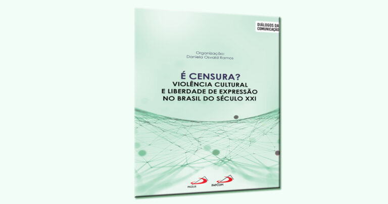 Capa de livro com traços que lembram uma rede de dados digitais.