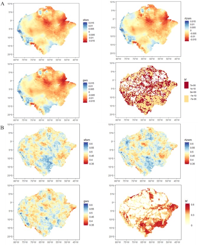 oito mapas da Amazônia mostram oscilação dos índices no período entre 2004 e 2016