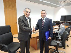 Vice-reitor recebe novo cônsul-geral da Turquia em São Paulo