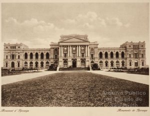 O palácio que abriga o Museu Paulista foi idealizado como um pavilhão destinado a homenagear a independência do Brasil (Arquivo do Estado de SP)