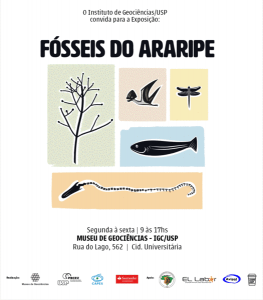 Cartaz da Exposição "Fósseis do Araripe"