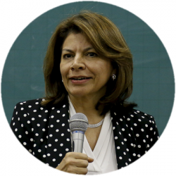 Laura Chinchilla , presidente Catédra José Bonifácio - Foto: Cecília Bastos / USP Imagens