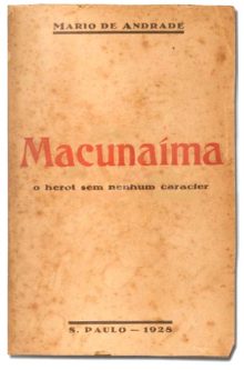 Capa da primeira edição de Macunaíma - Foto: Wikipédia